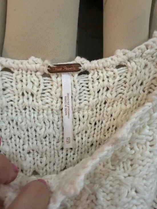 NWT Free People Sadie Pullover Size XS - Picture 3 of 5